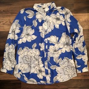 Banana Republic blouse, floral, S